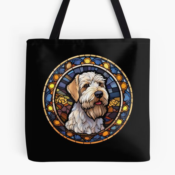 Item preview, Sealyham Terrier Dog Stained Glass Leadlight Artistic Design Mom Dad designed and sold by rafaeltto.