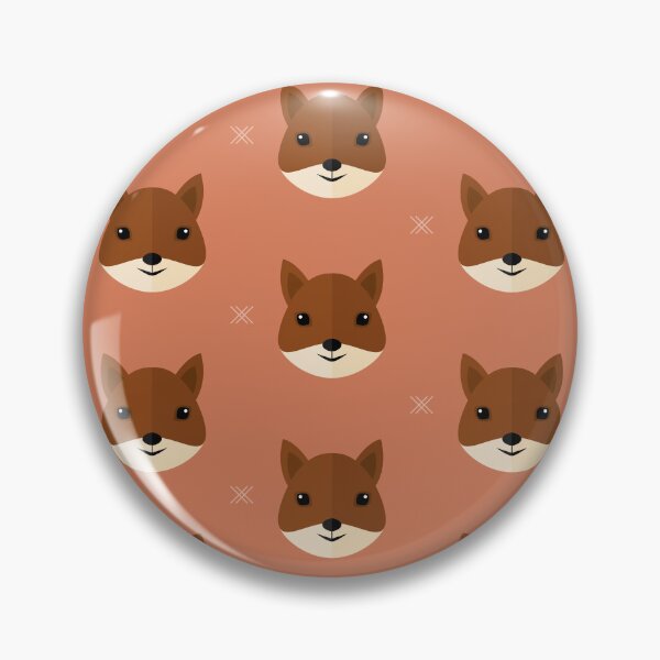 Item preview, Squirrel heads on brown designed and sold by reneesillus.