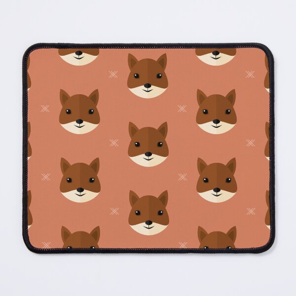 Item preview, Squirrel heads on brown designed and sold by reneesillus.