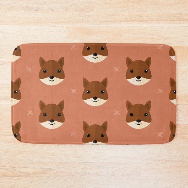 Item preview, Squirrel heads on brown designed and sold by reneesillus.