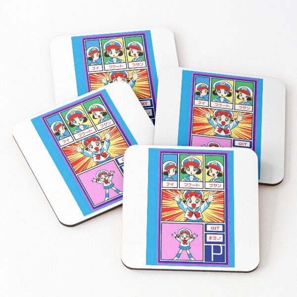 Item preview, Art - Showa-era Manga Illustration, Retro Video Game Style designed and sold by AnimeShin.