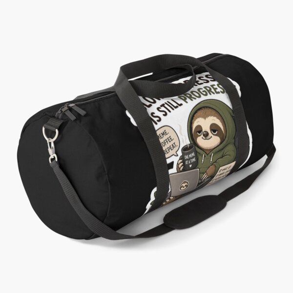 Item preview, Slow Progress Is Still Progress – Sloth Meme Sticker designed and sold by PatternFly.