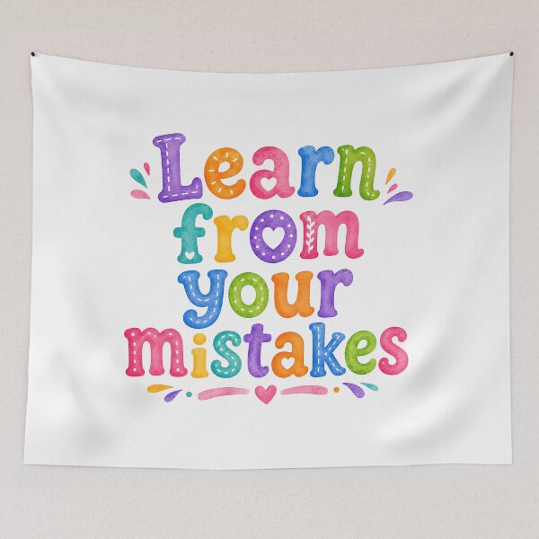 Item preview, Learn from your mistakes designed and sold by nimmitrends.
