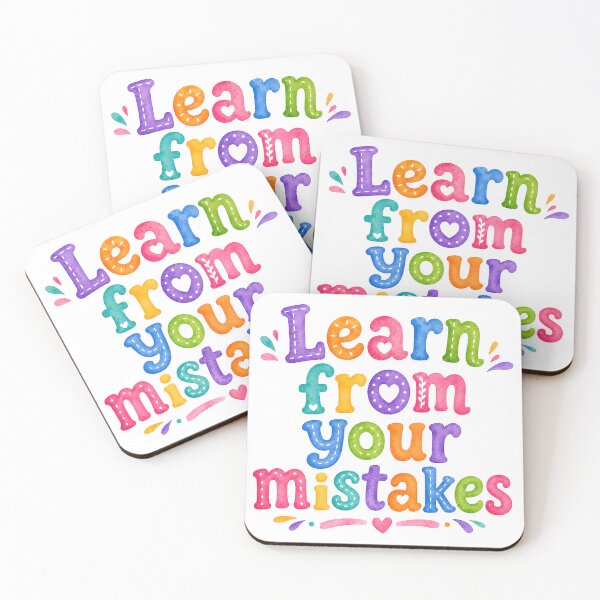 Item preview, Learn from your mistakes designed and sold by nimmitrends.