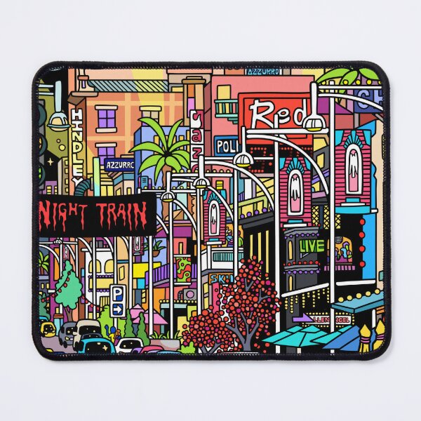 Item preview, Hindley Street at Night designed and sold by azzurroarts.