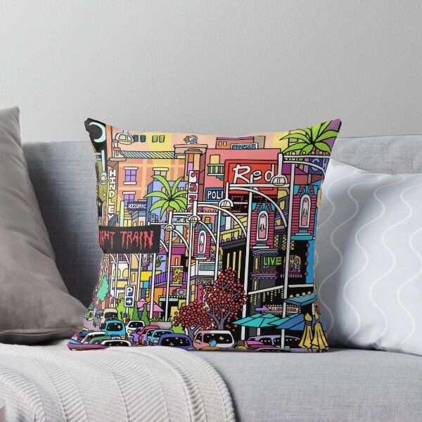 Item preview, Hindley Street at Night designed and sold by azzurroarts.
