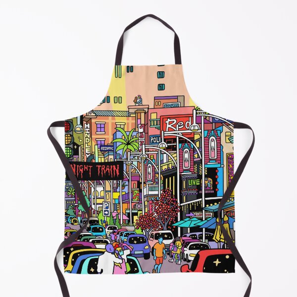 Item preview, Hindley Street at Night designed and sold by azzurroarts.