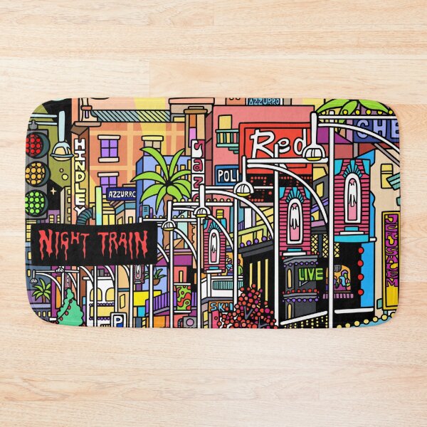 Item preview, Hindley Street at Night designed and sold by azzurroarts.