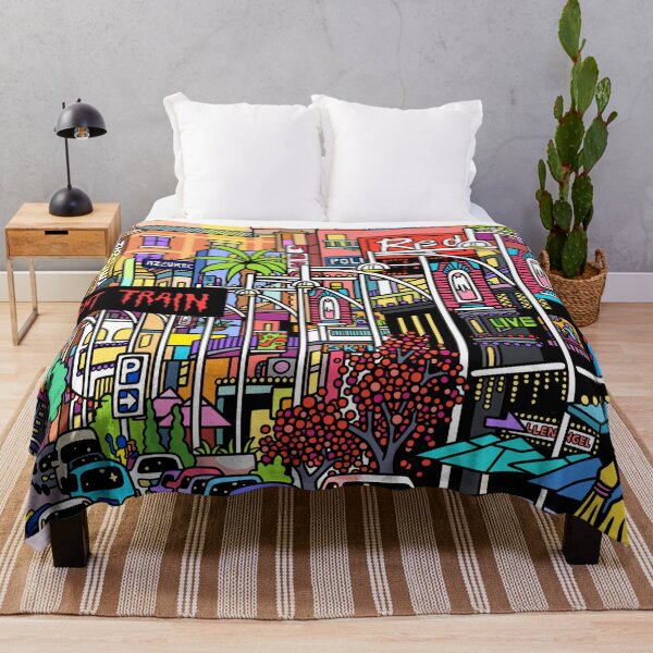 Item preview, Hindley Street at Night designed and sold by azzurroarts.