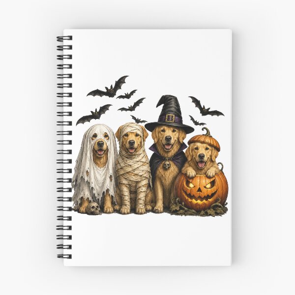 Item preview, Cute Golden Retriever Halloween Costume Squad | Funny Spooky Dog Shirt designed and sold by HectorStore11.