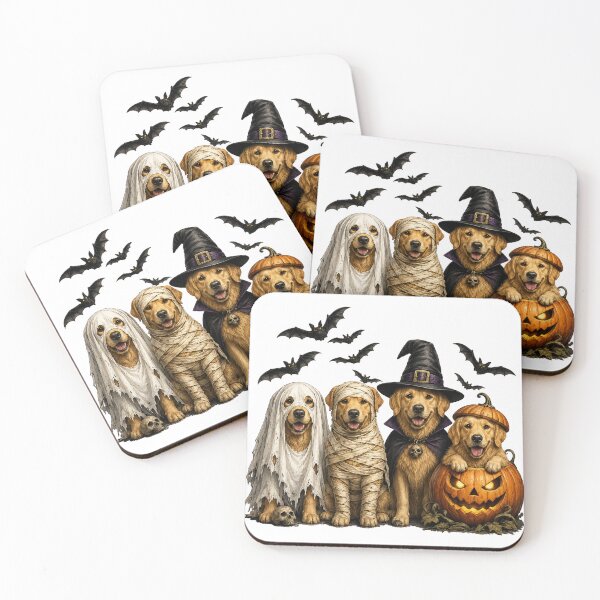 Item preview, Cute Golden Retriever Halloween Costume Squad | Funny Spooky Dog Shirt designed and sold by HectorStore11.