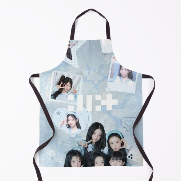 Item preview, ILLIT Blue Aesthetic Collage | Dreamy K-Pop collage Design designed and sold by KryaArts27.