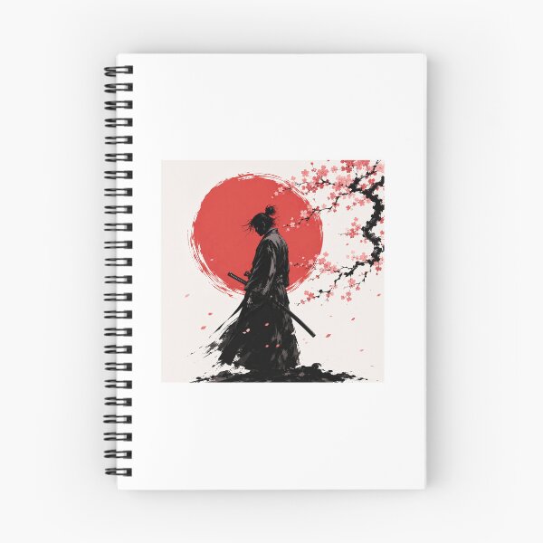 Item preview, Samurai Sakura Japanese Minimalist Art designed and sold by オルフェドリーム.