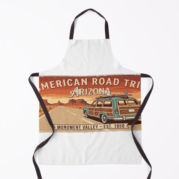 Item preview, Vintage Surf Wagon poster in Monument Valley designed and sold by Normandy Road Heritage.