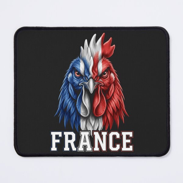 Item preview, Team France Patriotic Rooster Flag designed and sold by legendaryskins.