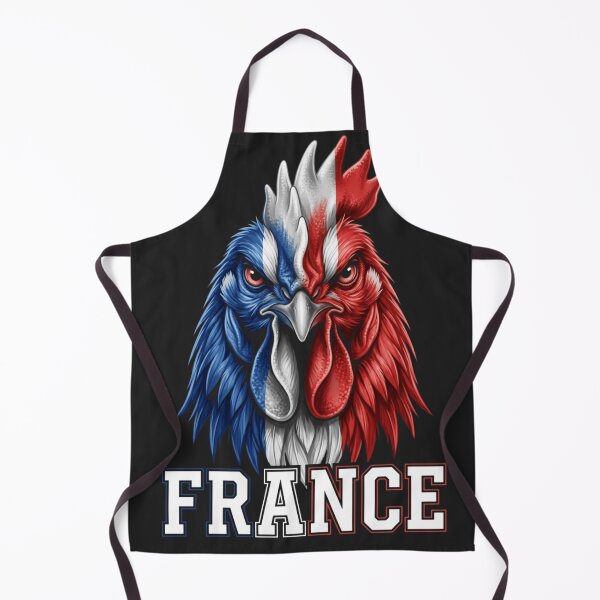 Aperçu de l'œuvre Drapeau patriotique du coq de l'équipe de France créée et vendue par legendaryskins.