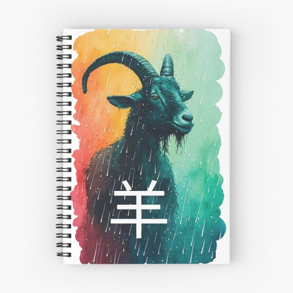Item preview, Zodiac in the Rain | Year of the Goat designed and sold by halibutgoatramb.
