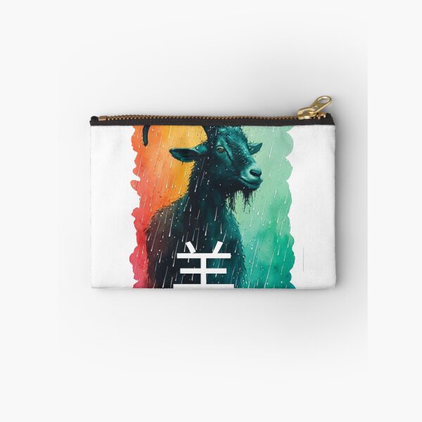Item preview, Zodiac in the Rain | Year of the Goat designed and sold by halibutgoatramb.