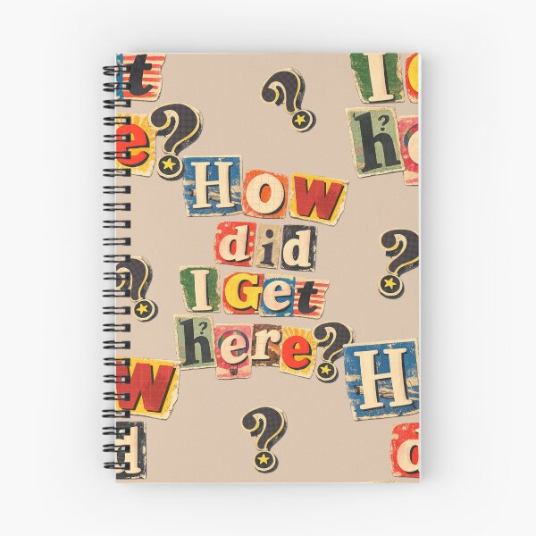 Item preview, How Did I Get Here Collage Sticker designed and sold by tviyluv.