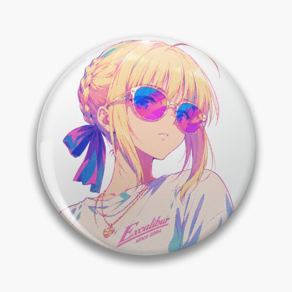 Item preview, Saber (Artoria Pendragon) Pop art style designed and sold by Otaku Atelier.