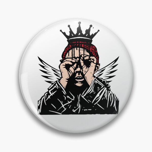 Item preview, Crowned Urban Visionary Winged Art designed and sold by Echo_Design.