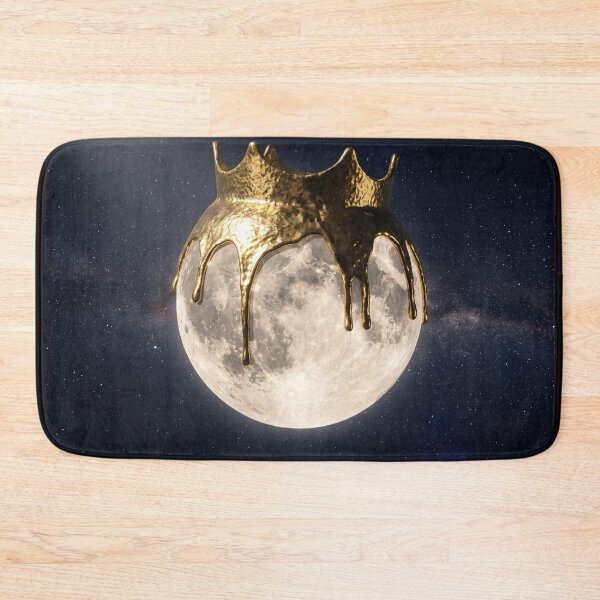 Item preview, Planet Guardian Holding Glowing moon in Space designed and sold by ASTRAL ART LAB.