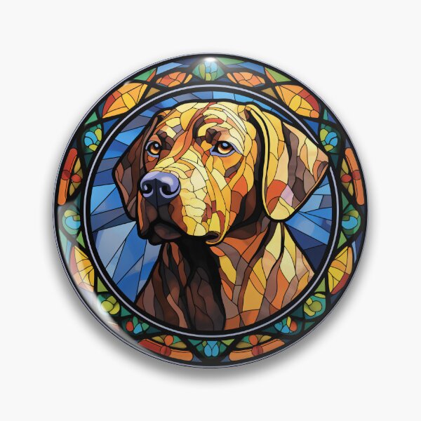 Item preview, Plott Dog Stained Glass Leadlight Artistic Design Mom Dad designed and sold by rafaeltto.