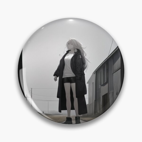 Item preview, Art - Solitary Anime Character, Desolate Manga Atmosphere designed and sold by AnimeShin.