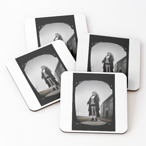 Item preview, Art - Solitary Anime Character, Desolate Manga Atmosphere designed and sold by AnimeShin.