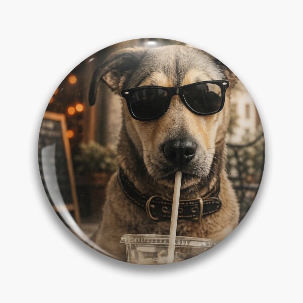 Item preview, Vintage Retro Dog Wall Art | Coffee Lover Gift designed and sold by LinaDesign Store.