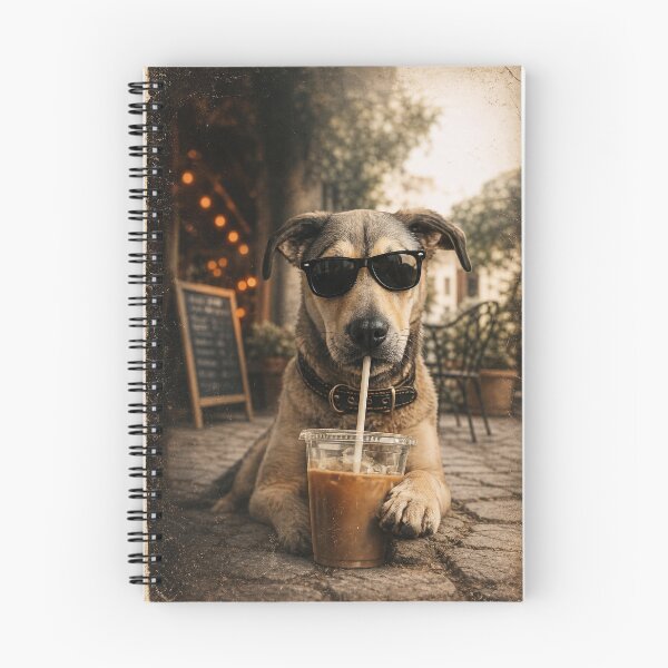 Item preview, Vintage Retro Dog Wall Art | Coffee Lover Gift designed and sold by LinaDesign Store.