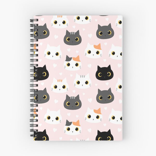 Item preview, Black, White and Grey Cats on Pink designed and sold by TeeGeeTees.
