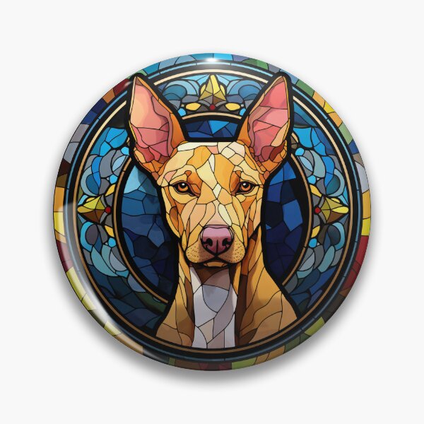 Item preview, Pharaoh Hound Dog Stained Glass Leadlight Artistic Design Mom Dad designed and sold by rafaeltto.