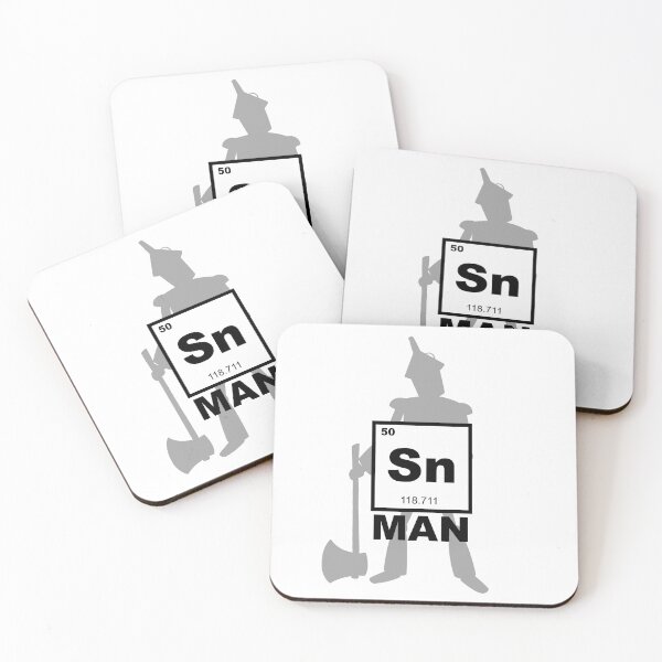 Item preview, Sn Man Funny Periodic Table Graphic Sticker for Chemistry Nerds designed and sold by RickE.