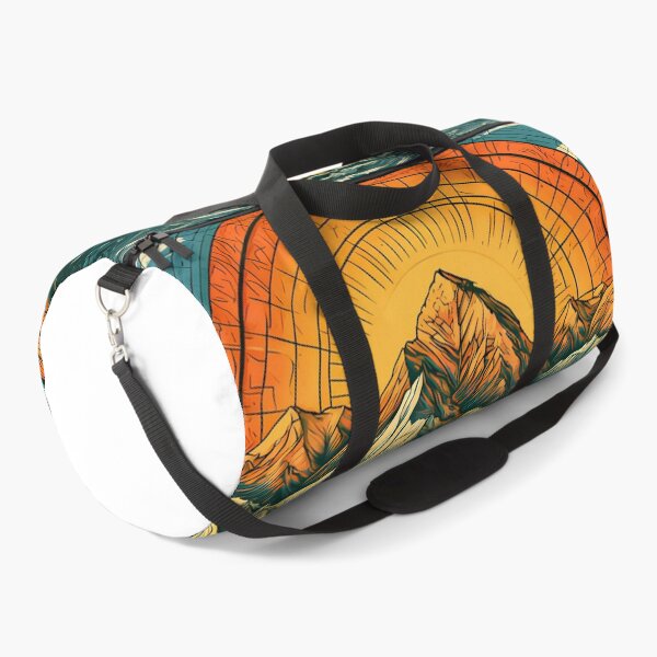 Item preview, Retro Mountain Sunset Graphic designed and sold by Structure-Blue.