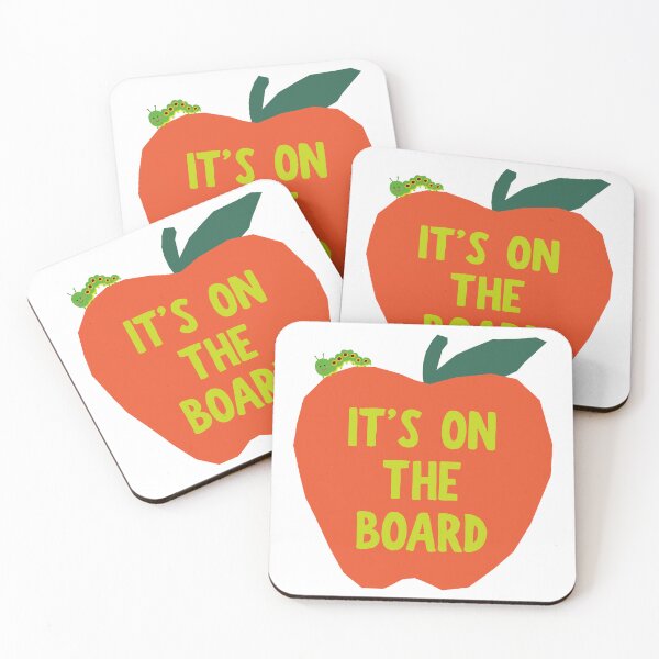 Item preview, It's On The Board Teacher Meme Sticker designed and sold by theintentionalteacher.
