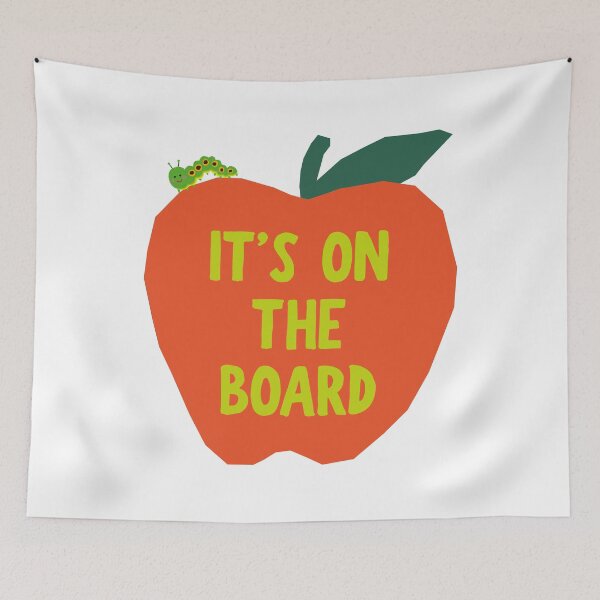 Item preview, It's On The Board Teacher Meme Sticker designed and sold by theintentionalteacher.