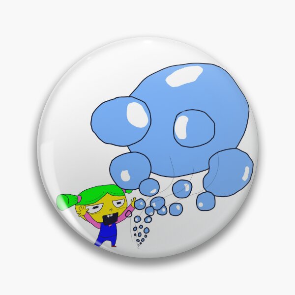 Item preview, Blowing Giant Bubbles Relatable Cartoon Character designed and sold by pixelblotshop.