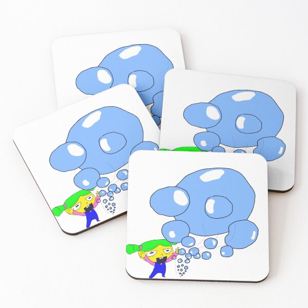 Item preview, Blowing Giant Bubbles Relatable Cartoon Character designed and sold by pixelblotshop.