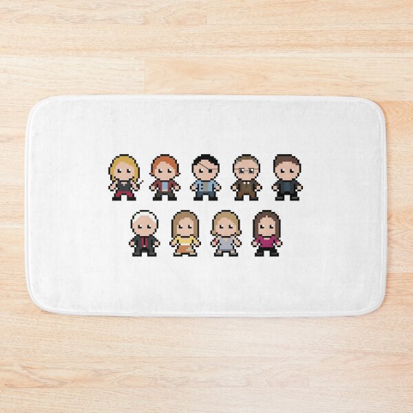Item preview, Pixel Characters - Vampire Slayer designed and sold by FancyOwlDesigns.