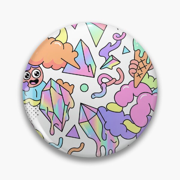 Item preview, Icecream Cute Kawaii Tea Time Dreamland Picnic Art designed and sold by ART ATTACK ZONE.