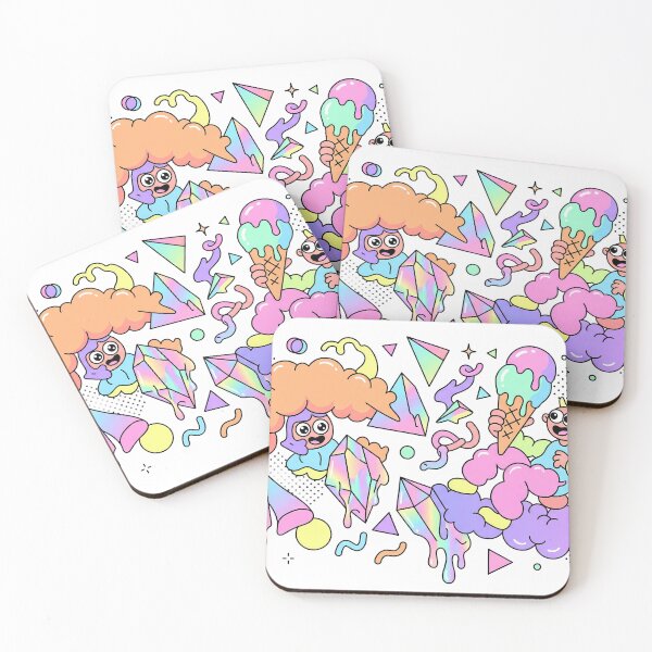 Item preview, Icecream Cute Kawaii Tea Time Dreamland Picnic Art designed and sold by ART ATTACK ZONE.