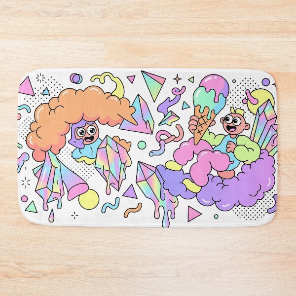 Item preview, Icecream Cute Kawaii Tea Time Dreamland Picnic Art designed and sold by ART ATTACK ZONE.