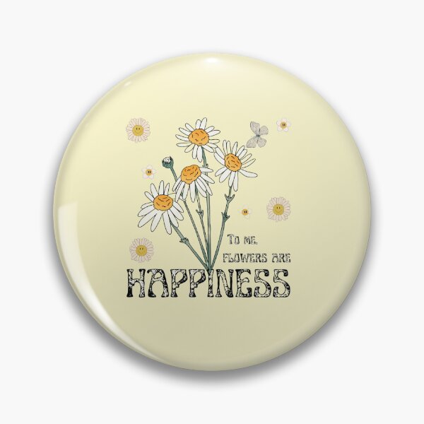 Item preview, To Me, Flowers Are Happiness Retro Daisy Aesthetic designed and sold by SeJaa.