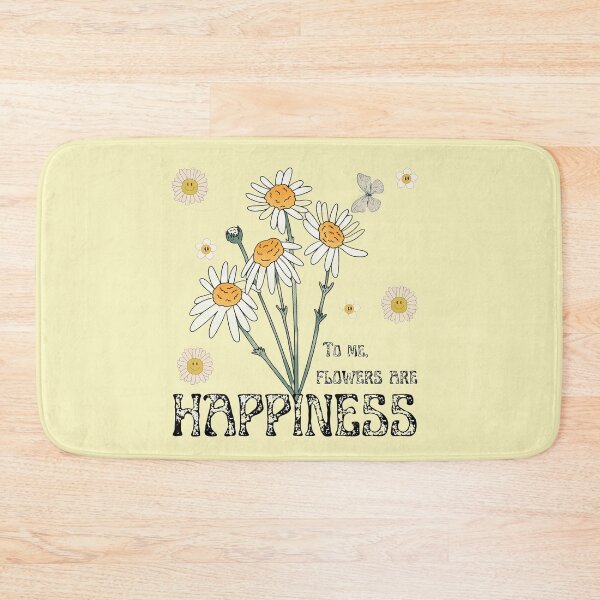 Item preview, To Me, Flowers Are Happiness Retro Daisy Aesthetic designed and sold by SeJaa.