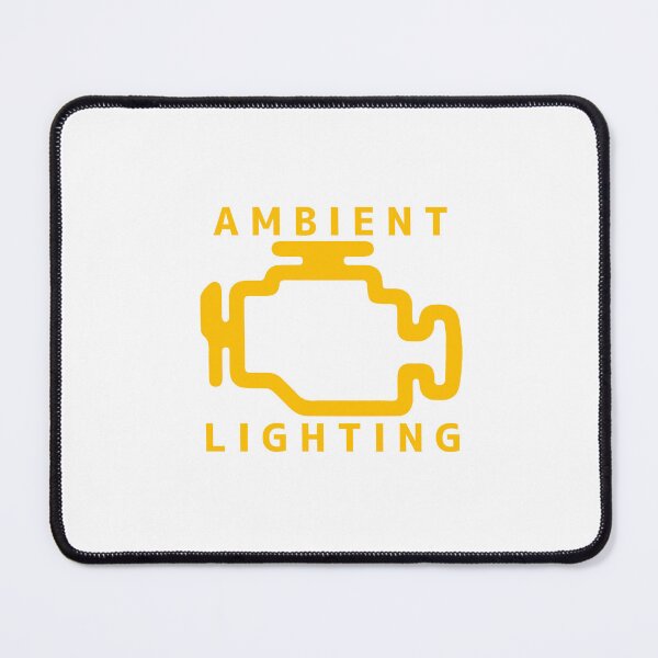 Item preview, Ambient lighting check engine light car guy meme designed and sold by GrimeWear.