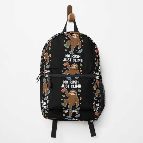 Item preview, Zen Sloth Bouldering: No Rush Just Climb designed and sold by Pineapple-Tree.
