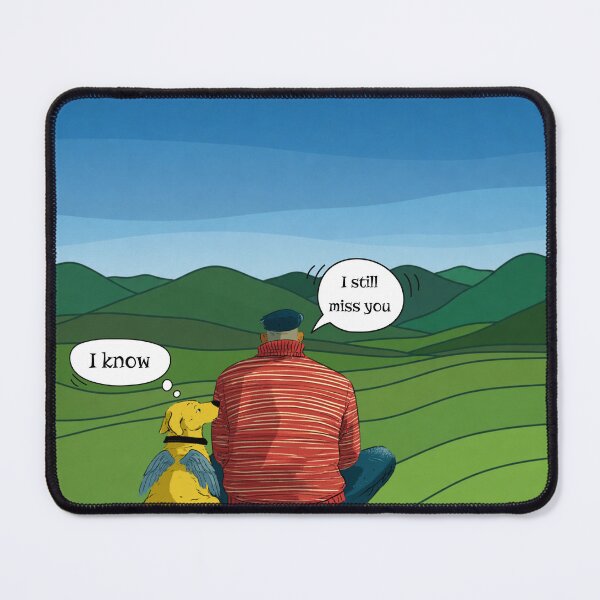 Item preview, I Still Miss You – Pet Memorial Art designed and sold by Tin Robot Co..