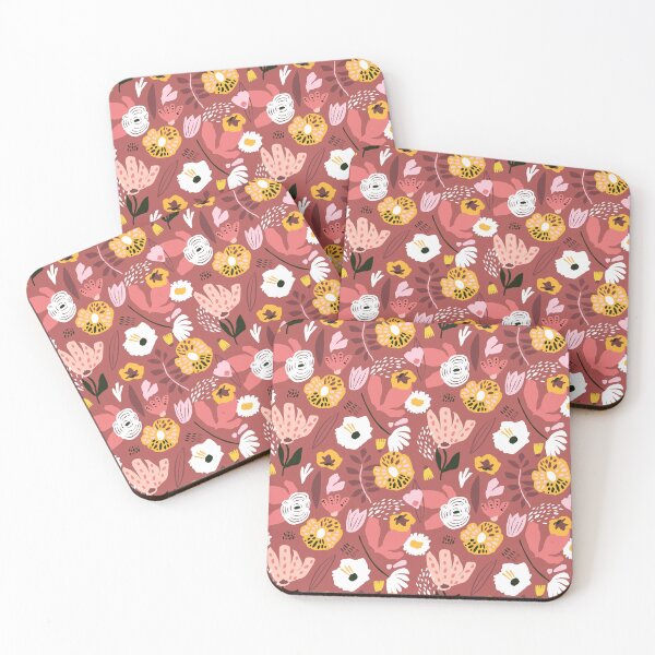 Item preview, Floral Seamless Pattern Retro Boho Botanicals designed and sold by Zaya_art.