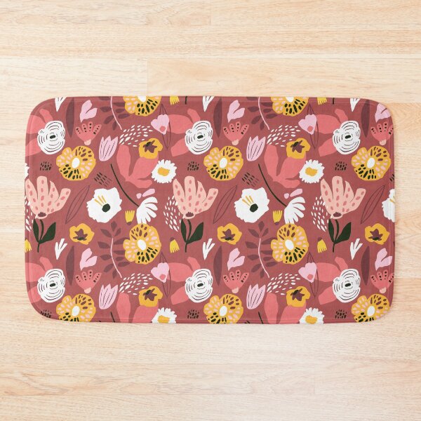 Item preview, Floral Seamless Pattern Retro Boho Botanicals designed and sold by Zaya_art.